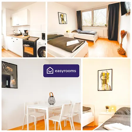 Monteurwohnung Mit Balkon Und Wohnzimmer Bochum Exterior foto