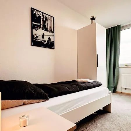 Monteurwohnung Mit Balkon Und Wohnzimmer Bochum Exterior foto